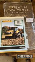 Qty various Caterpillar sales brochures