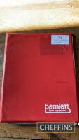 Bamlett Farm Machinery sales folder for drills, spreaders and cultivators