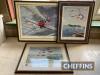 The Red Arrows, 3no signed limited edition prints