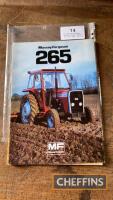 Qty Massey Ferguson tractor sales leaflet, 265, 675, 698, 690 etc.