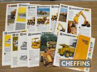Caterpillar, qty plant and construction sales leaflets and brochures etc, to include D6C, D4B etc. (14)