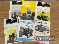 Muir Hill, Roadless etc, qty agricultural tractor sales leaflets to include 110, 101, 161, Ploughmaster 95