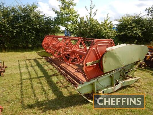 Claas 15ft combine header (for spares or repair)