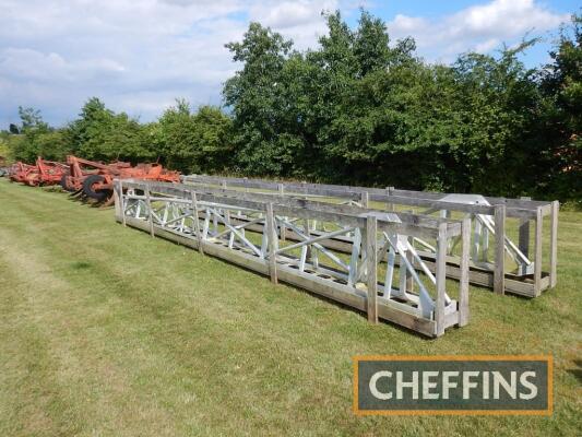 Pommier aluminum boom sections, 8m, ex-Challenger RoGator 30m sprayer (slight damage)