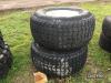 Pr. of Goodyear 550/60-22.5 Wheels & Tyres to suit NH TN90 C/C: 87087099