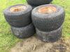 4no. 31x15.5-15 Wheels & Tyres C/C: 87087099