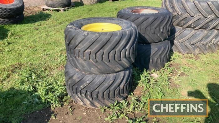 2no. Euro Grip 500/50-17 Wheels & Tyres C/C: 87087099