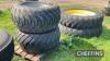 Pr. of Trelleborg 560/60 R22.5 Wheels & Tyres C/C: 87087099