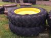 John Deere 420/80 R46 Rear Wheels C/C: 87087099