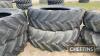 2no. 520x85 R42 Tyres C/C: 40122000