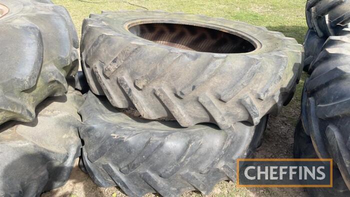 2no. 16.9xR38 Tyres C/C: 40122000