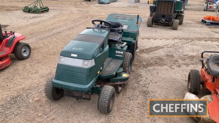 Hayter H1842 42in Ride on Mower c/w sweeper collector C/C: 84331151