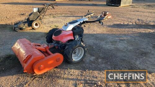 Aebi Grass Care Unit c/w flail mower Ser. No. CC66 09084 C/C: 84331110