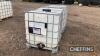 2no. IBC Containers UNRESERVED LOT C/C: 39231000