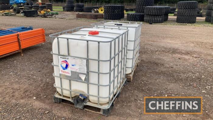 2no. IBC Containers UNRESERVED LOT C/C: 39231000