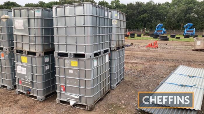 4no. IBC Steel Containers C/C: 39231000