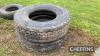 2no. Duramold 315/80 R22.5 Tyres UNRESERVED LOT C/C: 87087099