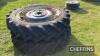 Pr. of 13.6 R38 Wheels & Tyres C/C: 87087099