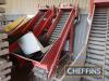 De Lignie free-standing mobile bagger/weigher with 300mm main belt with 100mm top up belt, 3phase For spares or repair