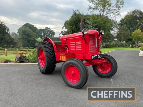 1953 DAVID BROWN 50D 6cylinder diesel TRACTOR Serial No. 10142 A fine restored example of this iconic tractor. Vendor reports that the engine is running well