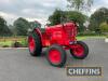 1953 DAVID BROWN 50D 6cylinder diesel TRACTOR Serial No. 10142 A fine restored example of this iconic tractor. Vendor reports that the engine is running well