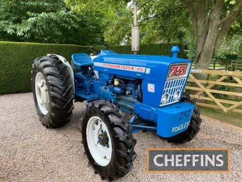 1969 ROADLESS Ploughmaster 75 4cylinder diesel TRACTOR Reg. No. LWR 345J Serial No. 5406 Fitted with a full set of Ford rear wheel weights and Roadless front weight block. An older restoration and in the present ownership for the last 15 years