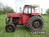 MASSEY FERGUSON 165 4cylinder diesel TRACTOR Fitted with Flexi cab, power steering and described as a very tidy original tractor