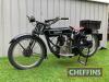 1924 550cc Blackburne Special MOTORCYCLE Reg. No. SV 5010 Frame No. 343728 Engine No. FB282 A fascinating and handsome flat tank special powered by a 550cc Blackburne side valve engine with external flywheel coupled to a Sturmey Archer 3 speed gearbox. Th
