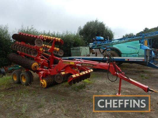 2013 Vaderstad Carrier 650 trailed hydraulic folding disc press, 6.5m Serial No. CR00012204