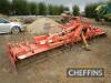 2010 Kuhn HR6004DR mounted hydraulic folding power harrow with packer roller, 6m Serial No. B0082