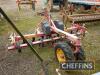 Vaderstad Front-Tiller front mounted cultivator with levelling boards, springtines, front tyres and auxiliary weights, 9ft Serial No. 413