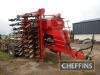 2020 Weaving GD6001T trailed hydraulic folding drill with discs, bout markers, slug pelleter/fertiliser applicator internal hopper, Isobus/control box and packer wheels on 800/45R26 wheels and tyres, 6m, Covered 440ha only Serial No. WM03290-2020