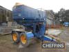 2014 KRM MW3 Plus mounted twin disc fertiliser spreader with weigh cells and auto shut-off on 2014 Meredith Engineering TA4 tandem axle carriage on 385/65R22.5 wheels and tyres Serial No. 165/217