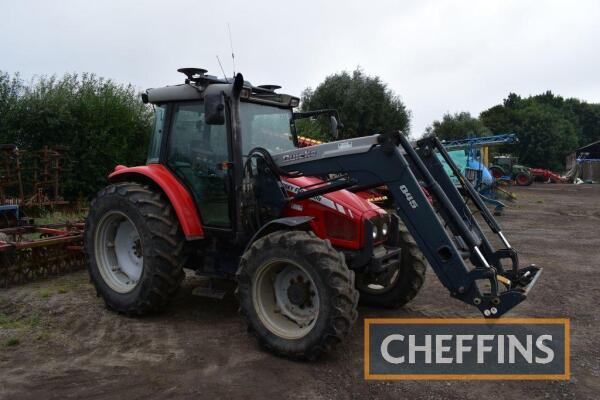 2010 MASSEY FERGUSON 5445 Dyna-4 4wd TRACTOR Fitted with Quicke Q45 ...