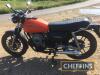 1980 493cc Moto Guzzi V50 MkII Reg JWA 957W Frame no PB15539 Engine no 16126 A running and riding example and showing just 28,032 miles. The vendor informs us that the V50 has had new tyres and battery fitted and that the brakes have been overhauled. The