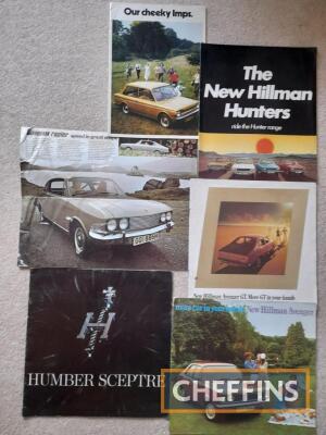Early 1970s Chrysler UK (Rootes) brochures (6)
