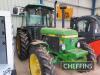 1990 JOHN DEERE 2850 4cylinder 40kph diesel TRACTOR Reg. No. G701 WDX Serial No. 687484 Fitted with Power Synchron, air con, PUH, 540 and 1000rpm PTO shafts. Showing 5,878 hours