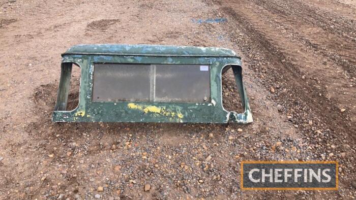 Land Rover hard top and rear window unit