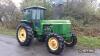 JOHN DEERE 4430 4wd diesel TRACTOR Reg. No. KTW 190V Serial No. 265803 Fitted with SG2 cab and showing c.5,000 hours