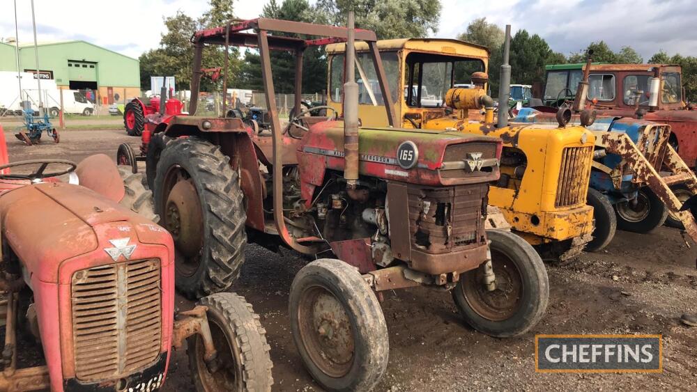 Massey Ferguson 165 Multi Power 4cylinder Diesel Tractor Serial No 1502 Engine No 212ua994d Vendor States That The Multi Power Is Working Vintage Sale Sale 5 Vintage Classic Tractors