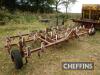 Reco Wil-Rich 9FCW mounted hydraulic folding springtine cultivator, 6m Serial No. 84865