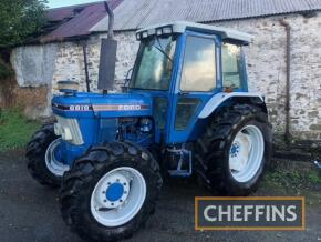 1990 FORD 6810 4cylinder diesel TRACTOR
<br/>Reg. No. H94 XHR
<br/>Serial No. BC61162
<br/>Fitted with Super Q cab, air con, PUH, 2speed PTO and toplink. Supplied by Stanley Pond, Blandford, 3 owners from new.