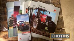 Massey Ferguson, qty agricultural tractor and machinery sales leaflets etc, to include 8100 Series etc. (14)