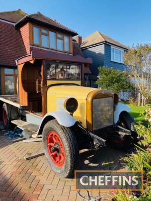 1927 REO Speedwagon petrol flatbed truck
<br/>An unfinished project due to bereavement that was originally imported from Australia in 2004 with the restoration beginning soon after with around £10,000 being spent on it so far. The truck is stated to have