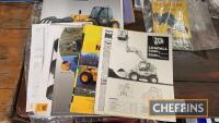 Qty JCB Fastrac and loadall brochures