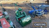 Ransomes Model 3 cylinder mower, complete with box
<br/>Engine No. BLL483