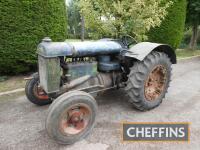 1936 FORDSON Standard N 4cylinder petrol/paraffin TRACTOR
<br/>The vendor states this tractor is fitted with a waterwasher air cleaner, is all complete, brakes are working and all gears are selecting. Sitting on 16ins and 14ins Fisher Humphries wheel cent