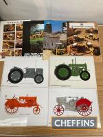 JCB brochures t/w laminated tractor images