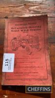 IH WD-6 tractor instruction manual