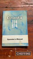 County 774 and 974 operators' manual